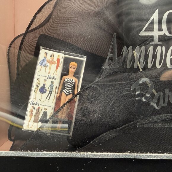 Mattel Barbie 1999 40th Anniversary African American AA Collectors NRFB 22336 - Picture 14 of 14